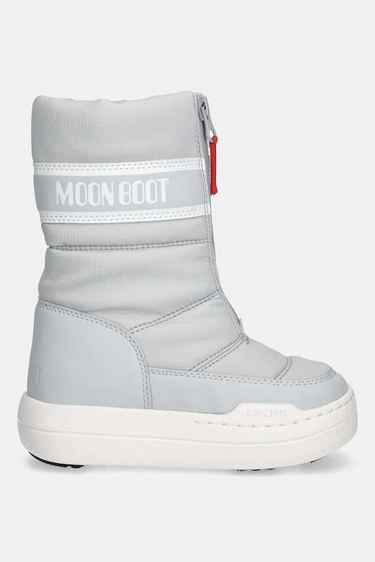 Дитячі чоботи Moon Boot MB JR PARK ZIP HIGH WP 80D3440080.27.34 сірий AW25