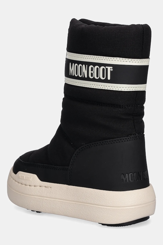 Chłopiec Moon Boot śniegowce dziecięce MB JR PARK ZIP HIGH WP 80D3440080.27.34 czarny