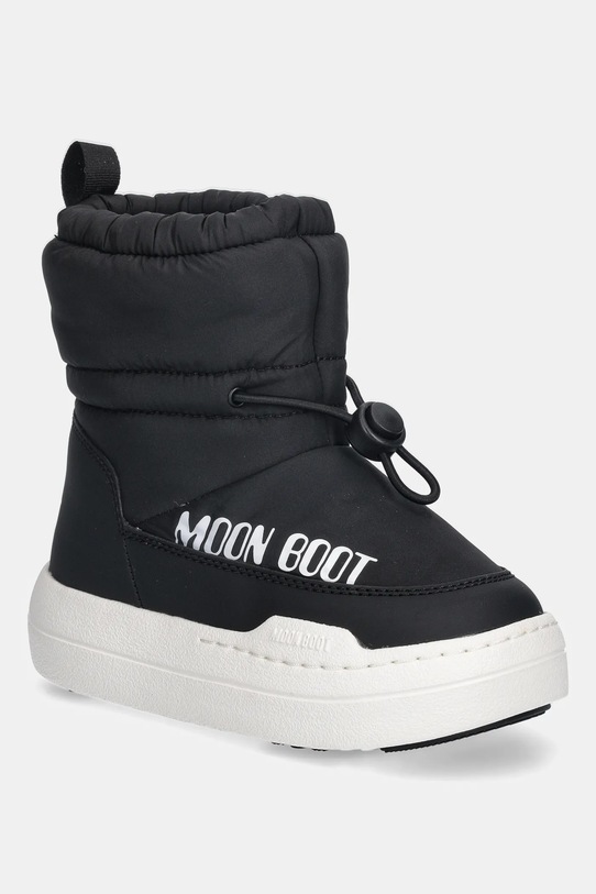 Moon Boot śniegowce dziecięce MB JR PARK TUBE MID WP brak zapięcia czarny 80D3440090.27.34