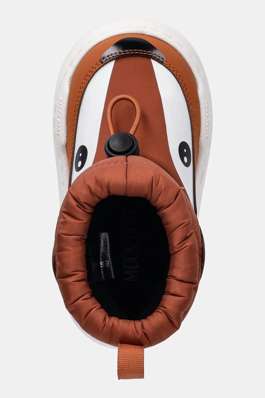 Moon Boot śniegowce dziecięce MB JR PARK TUBE MID ANIMAL WP brązowy 80D3440100.27.34