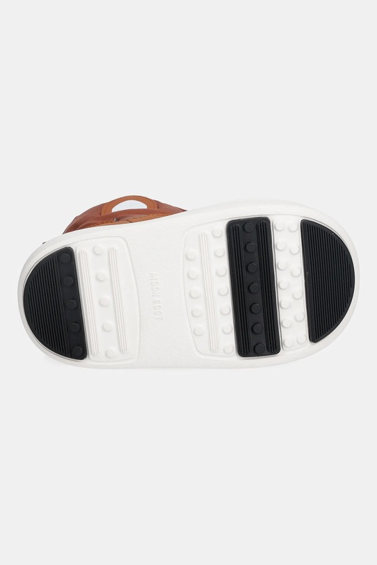 Moon Boot śniegowce dziecięce MB JR PARK TUBE MID ANIMAL WP 80D3440100.27.34 brązowy
