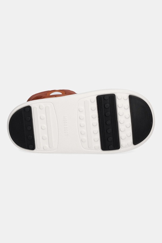 Moon Boot śniegowce dziecięce MB JR PARK TUBE MID ANIMAL WP 80D3440100.35.38 brązowy