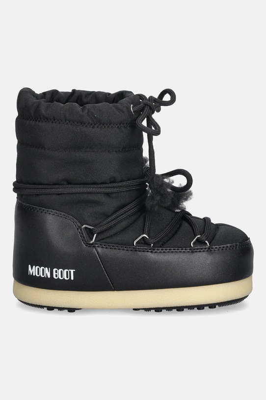 Moon Boot śniegowce dziecięce MB EVX LIGHT NYLON 80D1470010 czarny AW25