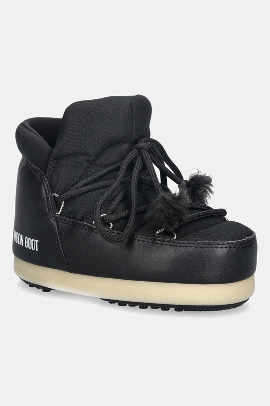 Moon Boot gyerek hótaposó MB EVX PUMPS NYLON szintetikus bőr fekete 80D1470020