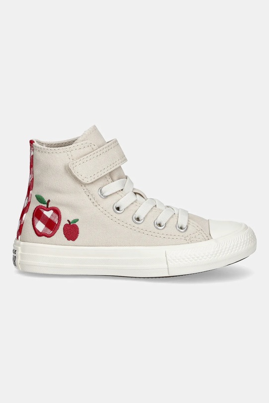 Converse trampki dziecięce CHUCK TAYLOR ALL STAR 1V A13177C beżowy AW25