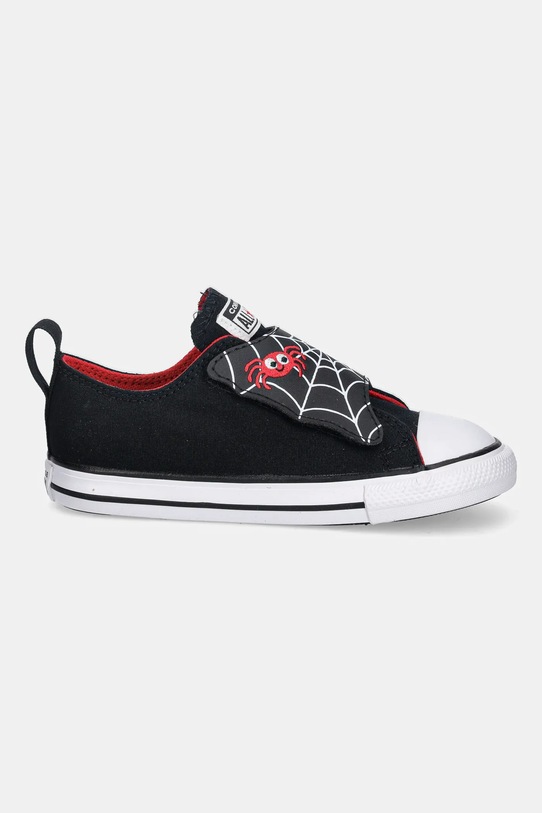 Παιδικά πάνινα παπούτσια Converse CHUCK TAYLOR ALL STAR ONE STRAP A15582C μαύρο AW25