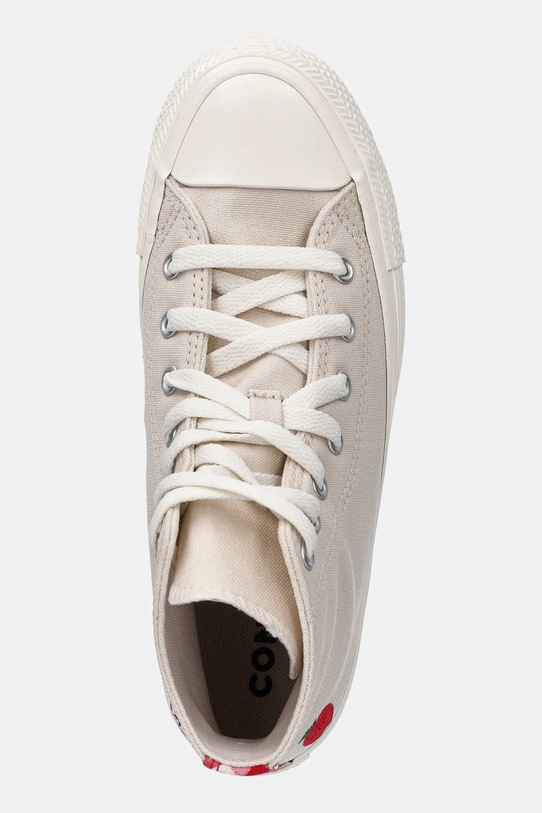 Chłopiec Converse trampki dziecięce CHUCK TAYLOR ALL STAR A13176C beżowy