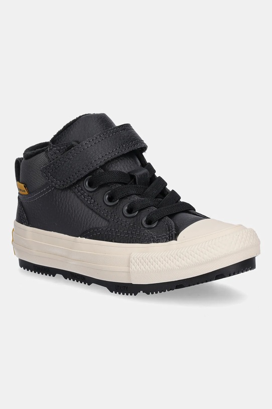 Converse trampki dziecięce CHUCK TAYLOR ALL STAR MALDEN STREET BOOT skóra powlekana czarny A13144C
