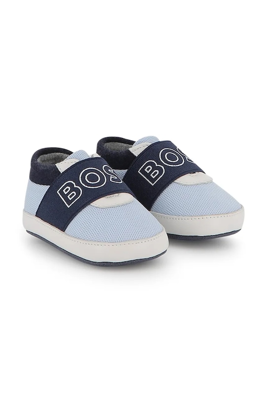 BOSS buty niemowlęce tekstylny granatowy J52589