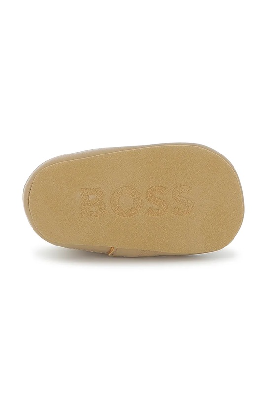 BOSS buty niemowlęce J52589 brązowy