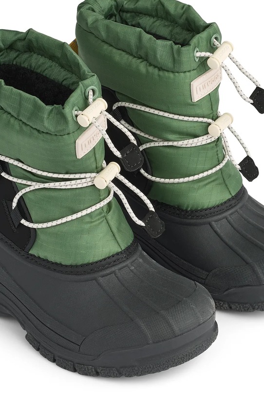 Παιδικές μπότες χιονιού Liewood Ania Winter Boot LW20057.9BYA πράσινο AW25