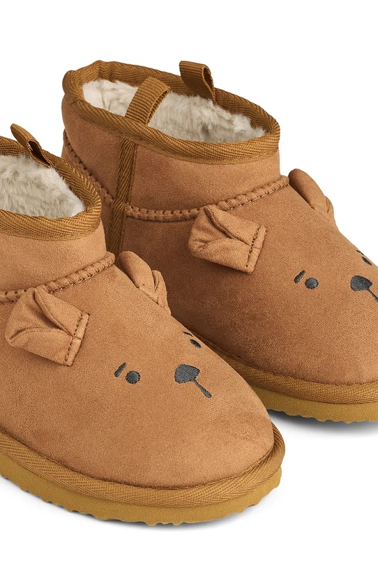 Chłopiec Liewood obuwie zimowe Alban Bear Shoes LW20236.9BYA brązowy
