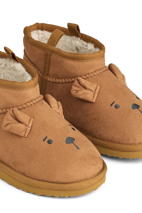 Chlapec Zimné topánky Liewood Alban Bear Shoes LW20236.9BYA hnedá