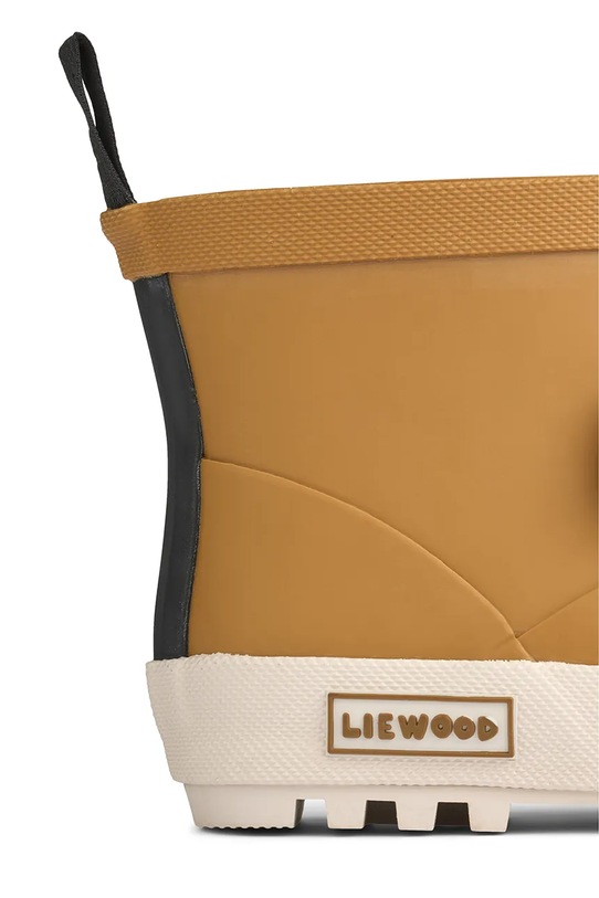 Chłopiec Liewood kalosze dziecięce Jesse Bear Thermo Rainboot LW20328.9BYA brązowy