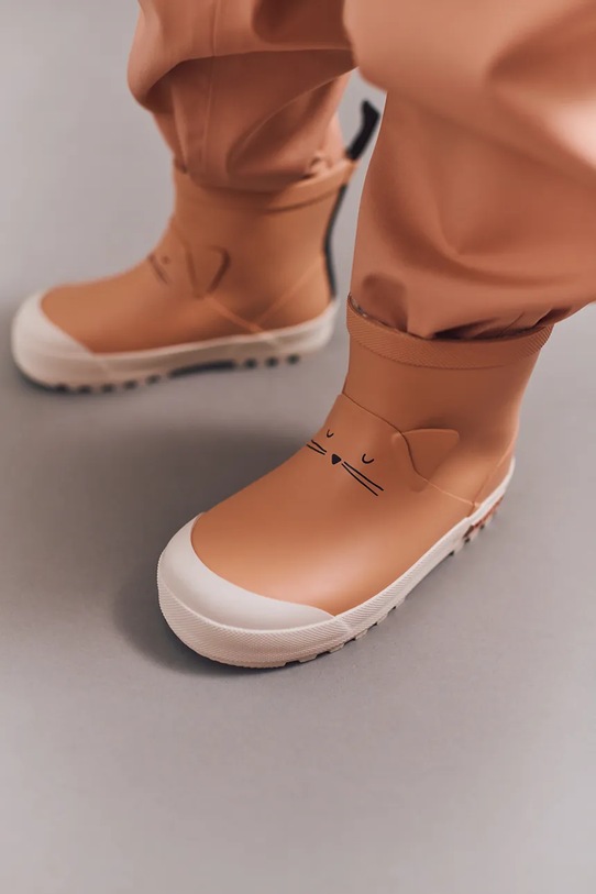 Liewood kalosze dziecięce Jesse Cat Thermo Rainboot LW20370.9BYA