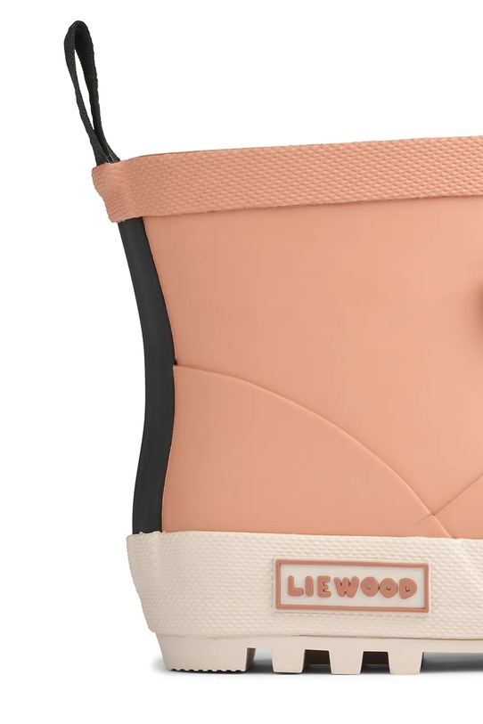 Chłopiec Liewood kalosze dziecięce Jesse Cat Thermo Rainboot LW20370.9BYA pomarańczowy