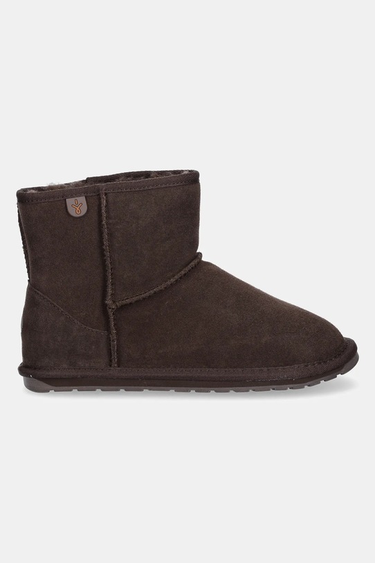 Emu Australia śniegowce zamszowe dziecięce Wallaby Mini Teens T10103.Wallaby.Mini brązowy AW25