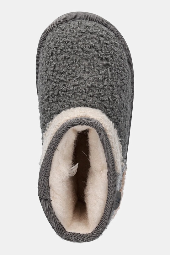 Dječje cipele za snijeg Emu Australia Wallaby Mini Teddy Patch siva K13250.Wallaby.Mini