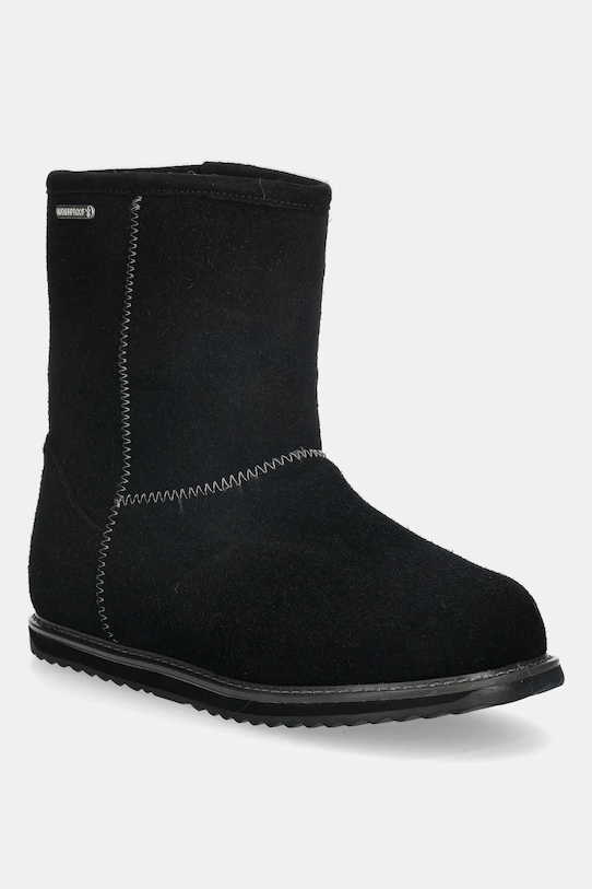 Emu Australia śniegowce zamszowe dziecięce Brumby Lo Teens 2.0 brak zapięcia czarny T13225.Brumby.Lo.Tee