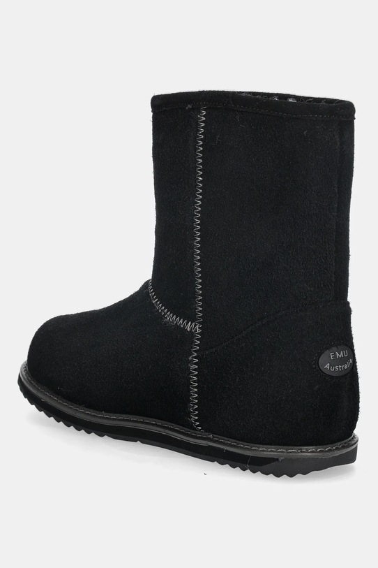 Chłopiec Emu Australia śniegowce zamszowe dziecięce Brumby Lo Teens 2.0 T13225.Brumby.Lo.Tee czarny