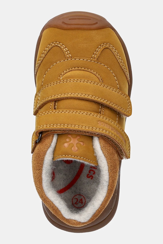 Biomecanics incaltaminte din piele pentru copii galben 251134