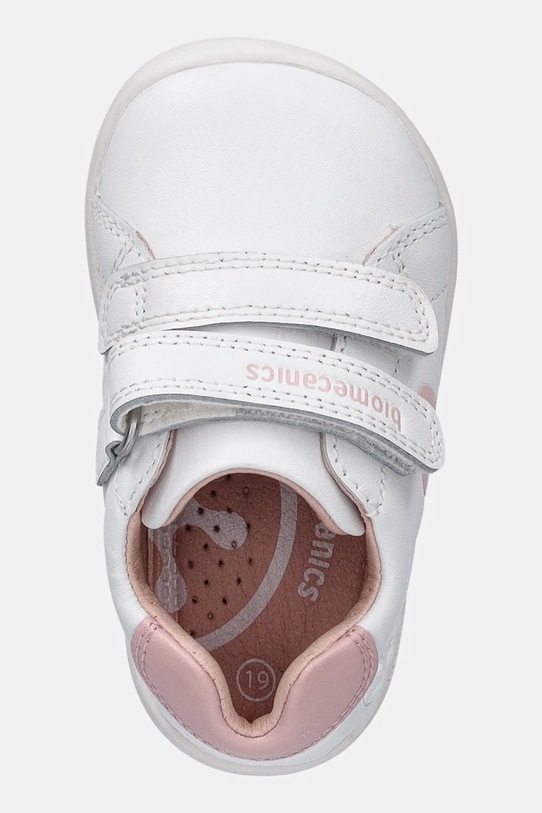 Biomecanics scarpe da ginnastica per bambini in pelle bianco 251010.19.23