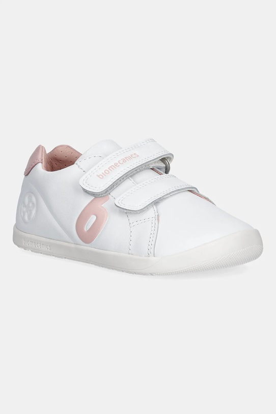 Biomecanics sneakersy skórzane dziecięce niska biały 251010.24.26