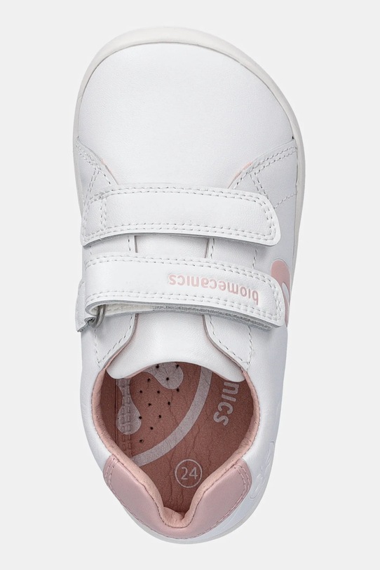 Biomecanics sneakersy skórzane dziecięce biały 251010.24.26