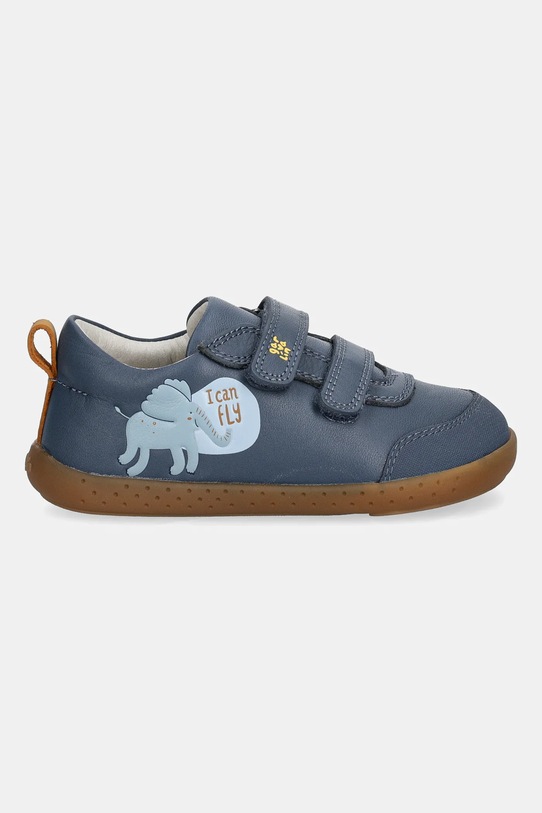 Garvalin sneakersy skórzane dziecięce 251313.19.23 niebieski AW25