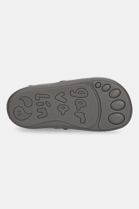 Garvalin buty zimowe skórzane dziecięce 251301.24.26 czarny