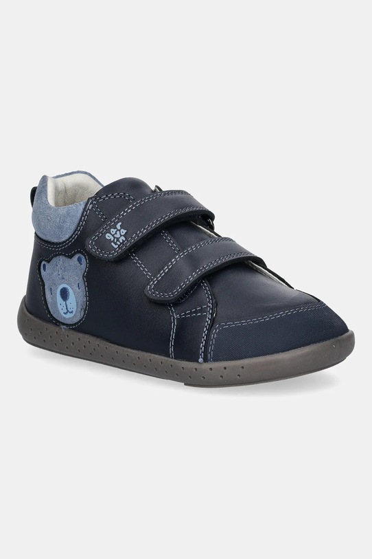 Garvalin scarpe basse in pelle bambini blu navy 251309.24.26