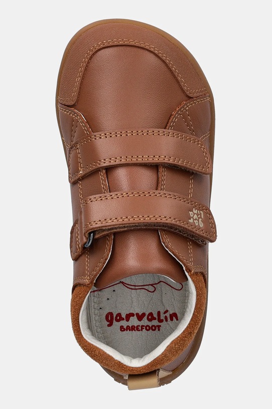 Garvalin scarpe basse in pelle bambini marrone 251309.24.26