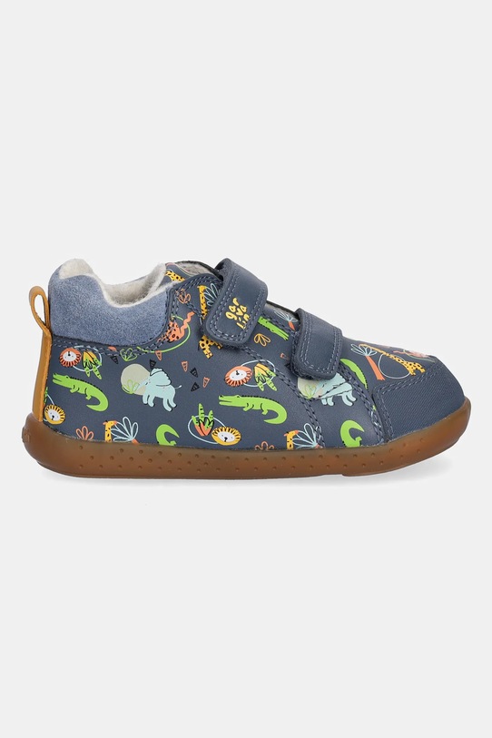 Dětské kožené polobotky Garvalin 251312.19.23 modrá AW25
