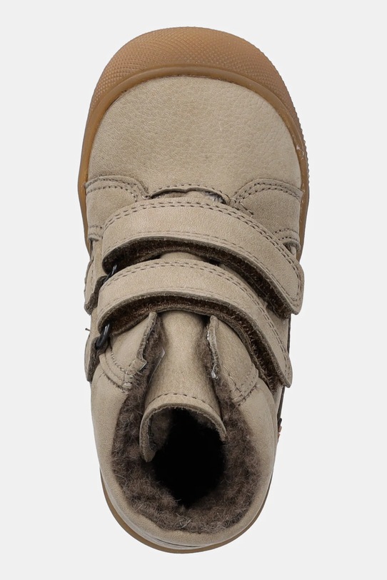 Detská nubuková zimná obuv Froddo OLLIE WOOL TEX béžová G2110138.4.21.24