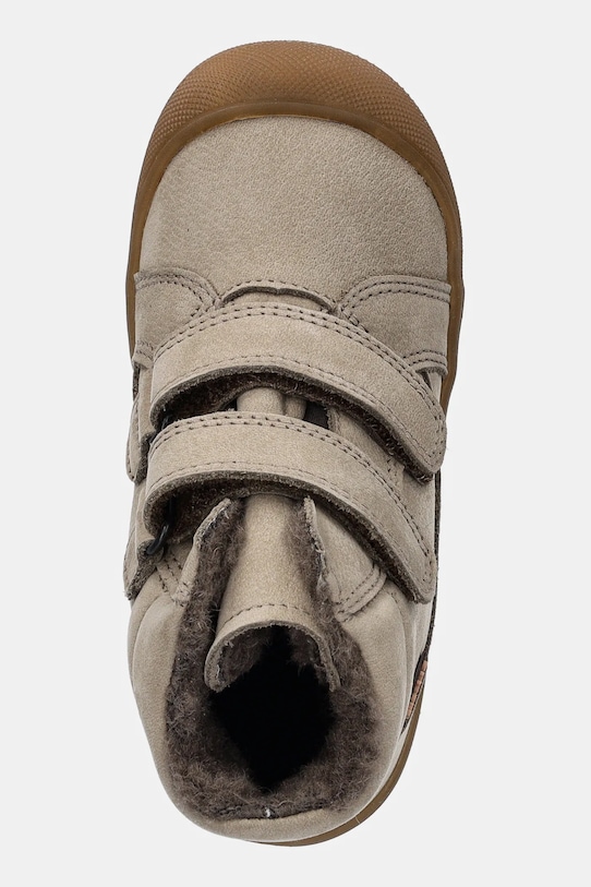 Froddo buty zimowe nubukowe dziecięce OLLIE WOOL TEX beżowy G2110138.4.25.28