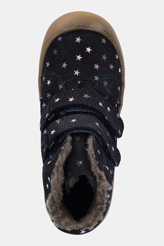 Froddo buty zimowe zamszowe dziecięce OLLIE WOOL TEX granatowy G2110138.K.25.28