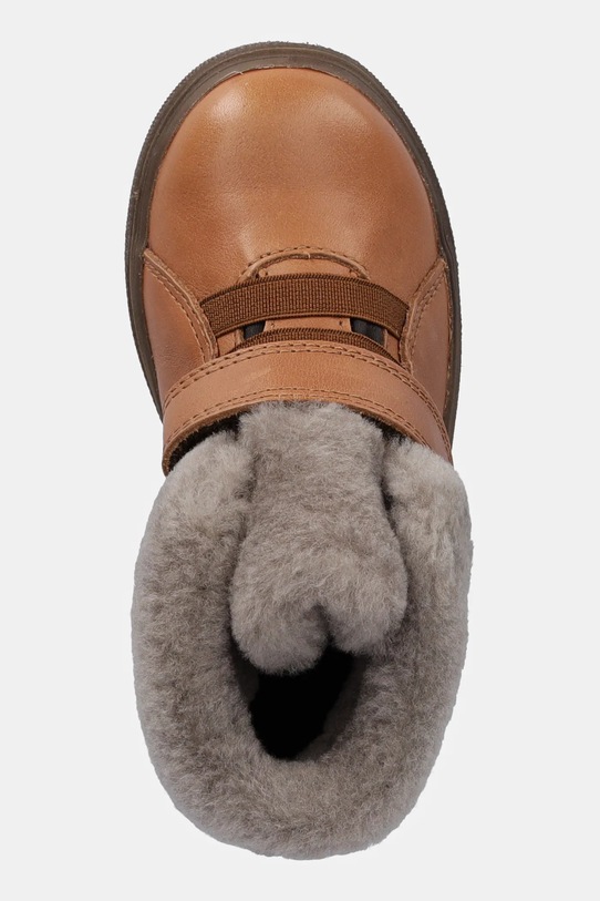 Froddo buty zimowe skórzane dziecięce BASCO TEX brązowy G2110144.K.25.27