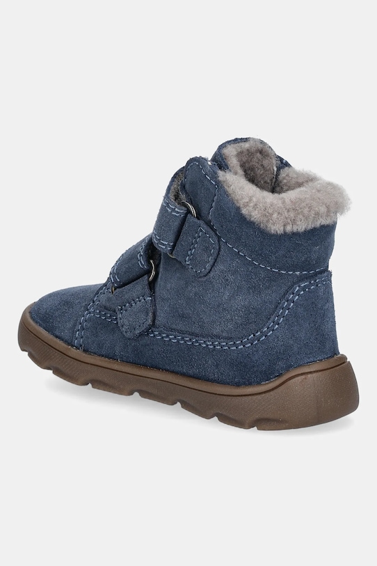 Chłopiec Froddo buty zimowe zamszowe dziecięce ZERU TEX FURRY BAREFOOT G2110151.21.24 niebieski