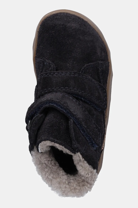Froddo buty zimowe zamszowe dziecięce ZERU TEX FURRY BAREFOOT granatowy G2110151.21.24