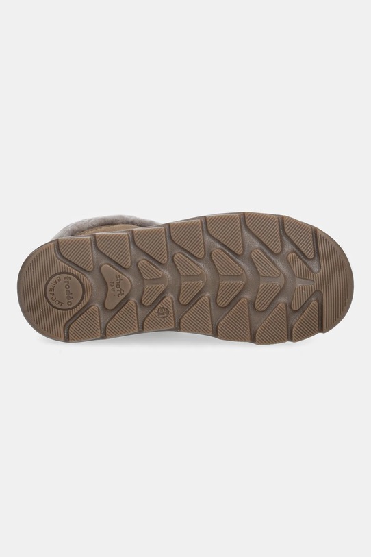 Froddo śniegowce skórzane dziecięce ZERU TEX COSY BAREFOOT G3110258.31.35 beżowy