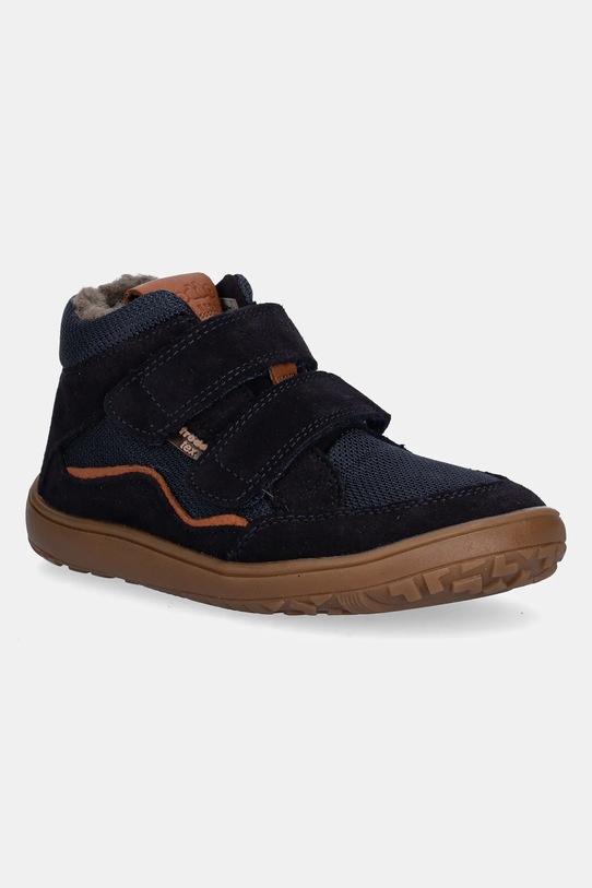 Dječje cipele Froddo BAREFOOT TEX WOOL brušena koža mornarsko plava G3110266.W.25.30