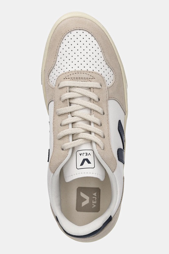 Veja tenisówki skórzane Small V-10 Laces beżowy CX0503807C.36.39