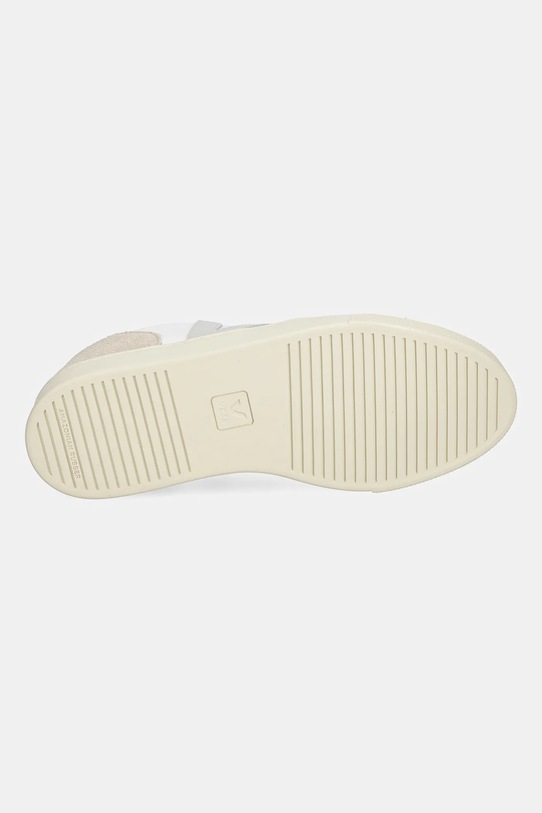 Veja sneakersy skórzane dziecięce Small V-10 Laces CX0520999C.36.39 beżowy