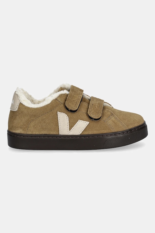 Παιδικά sneakers σουέτ Veja Small Esplar Winter SF0320983C.28.35 καφέ AW25