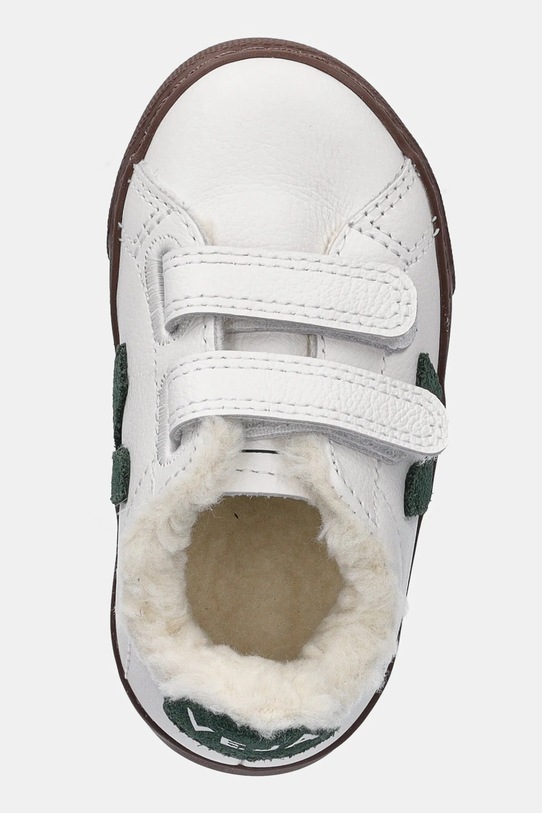Παιδικά δερμάτινα αθλητικά παπούτσια Veja Small Esplar Winter λευκό SF0520982C.22.27
