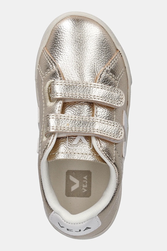 Veja sneakersy skórzane dziecięce Small Esplar złoty SV0520640C.22.27