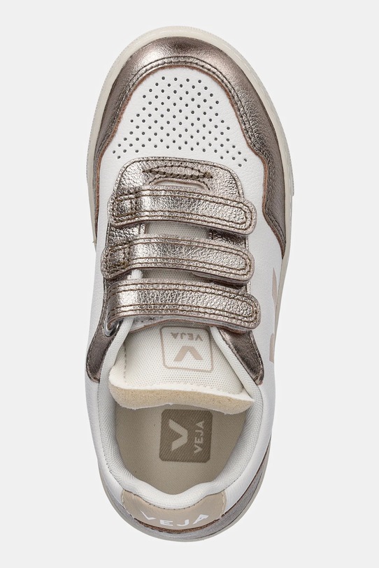 Veja scarpe da ginnastica per bambini in pelle Small V-90 bianco SX2021008C.28.35