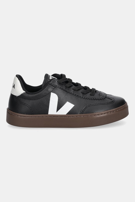 Veja sneakersy skórzane dziecięce Small Volley SY2021015C.28.35 czarny AW25