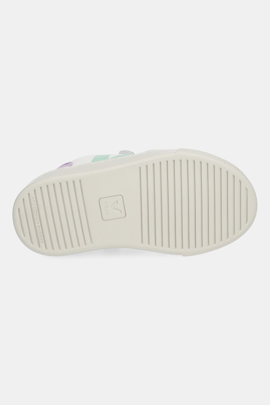 Veja sneakersy skórzane dziecięce Small V-12 XV0503793C.22.27 biały