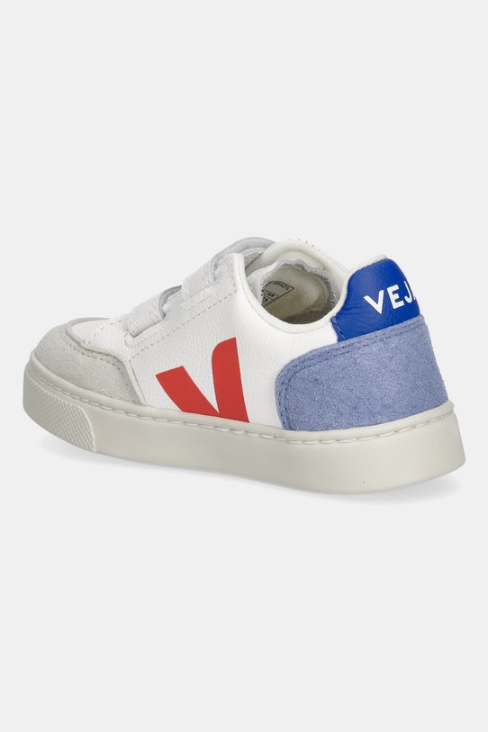 Chłopiec Veja sneakersy skórzane Small V-12 XV0520978C.22.27 biały